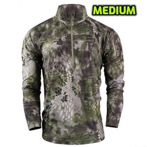 New Kryptek Men's Arma Tech 1/2 Zip , Altitude Pattern, Size Medium